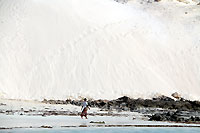 Woman at the foot of a dune - 22/10/13