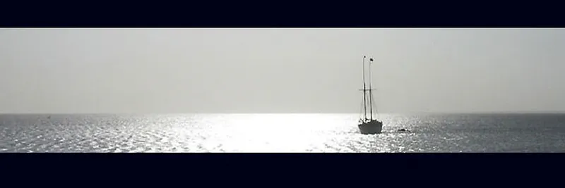 A schooner mooring in the bay of Ranobe