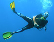 Stéphane Engel underwater, PADI DM #638145