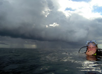 Thunderstorm over the Ifaty lagoon