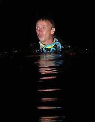 jean-Pierre, night dive in Ifaty